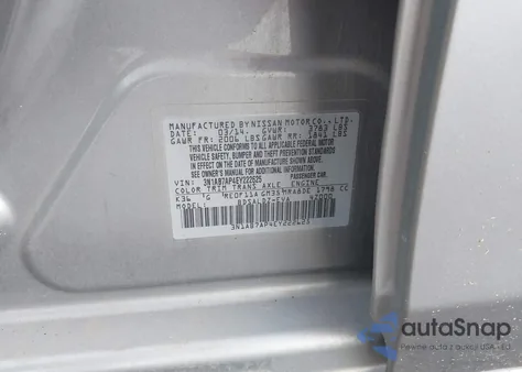 2014 Nissan Sentra Sv from USA, damaged, VIN 3N1AB7AP4EY222625